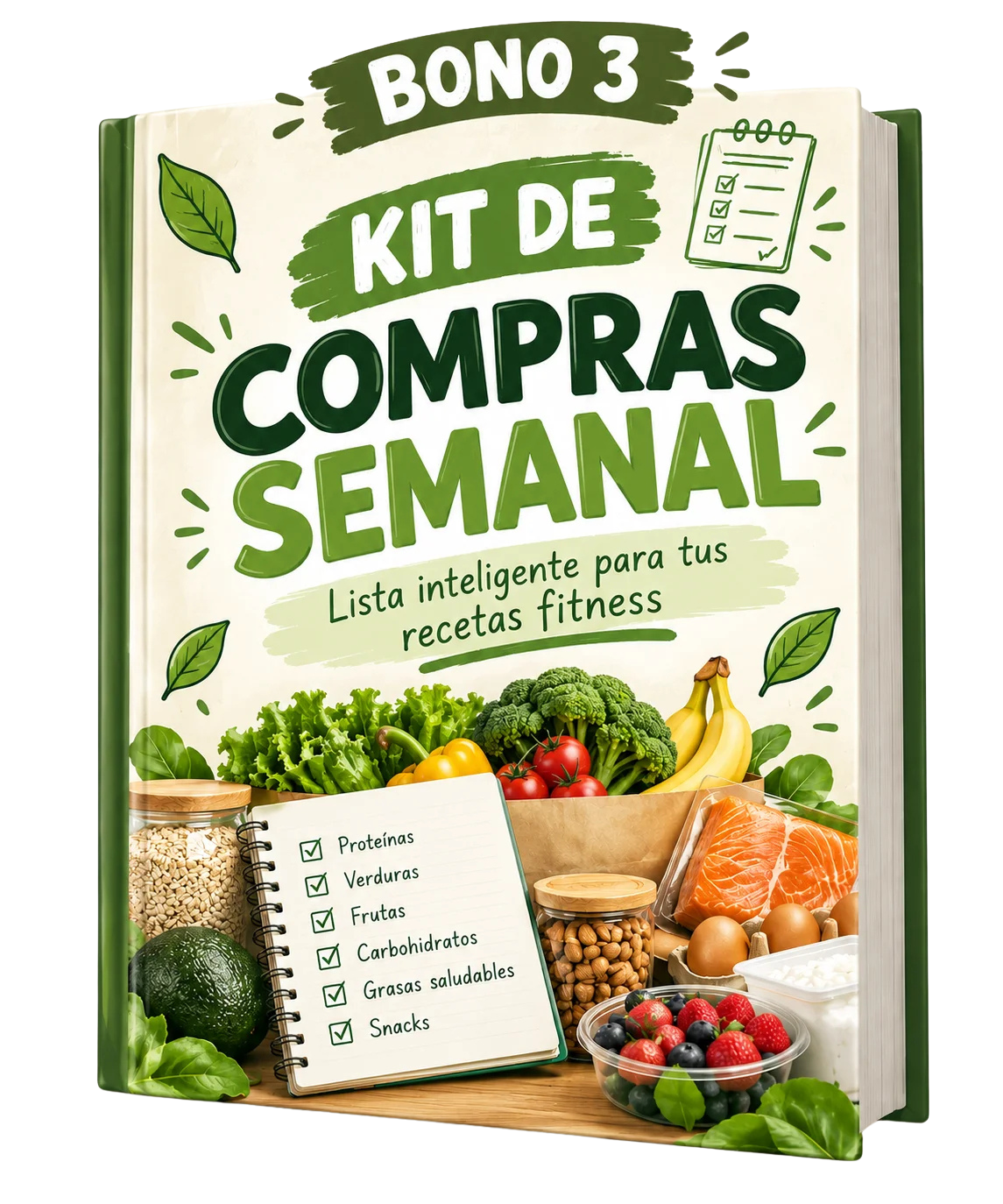Mockup del Kit de Compras Semanal